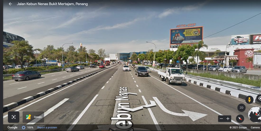 Penang Auto-City billboard location